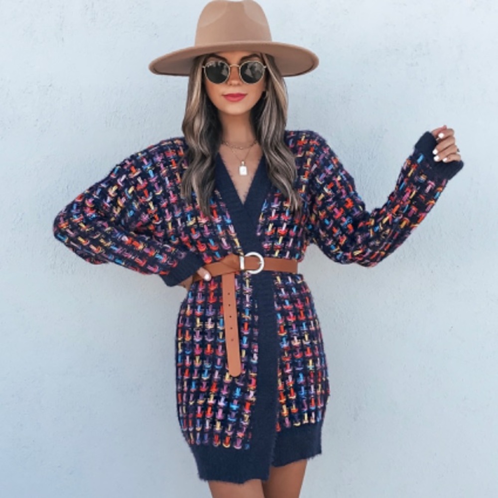 Motown chunky knit cardigan